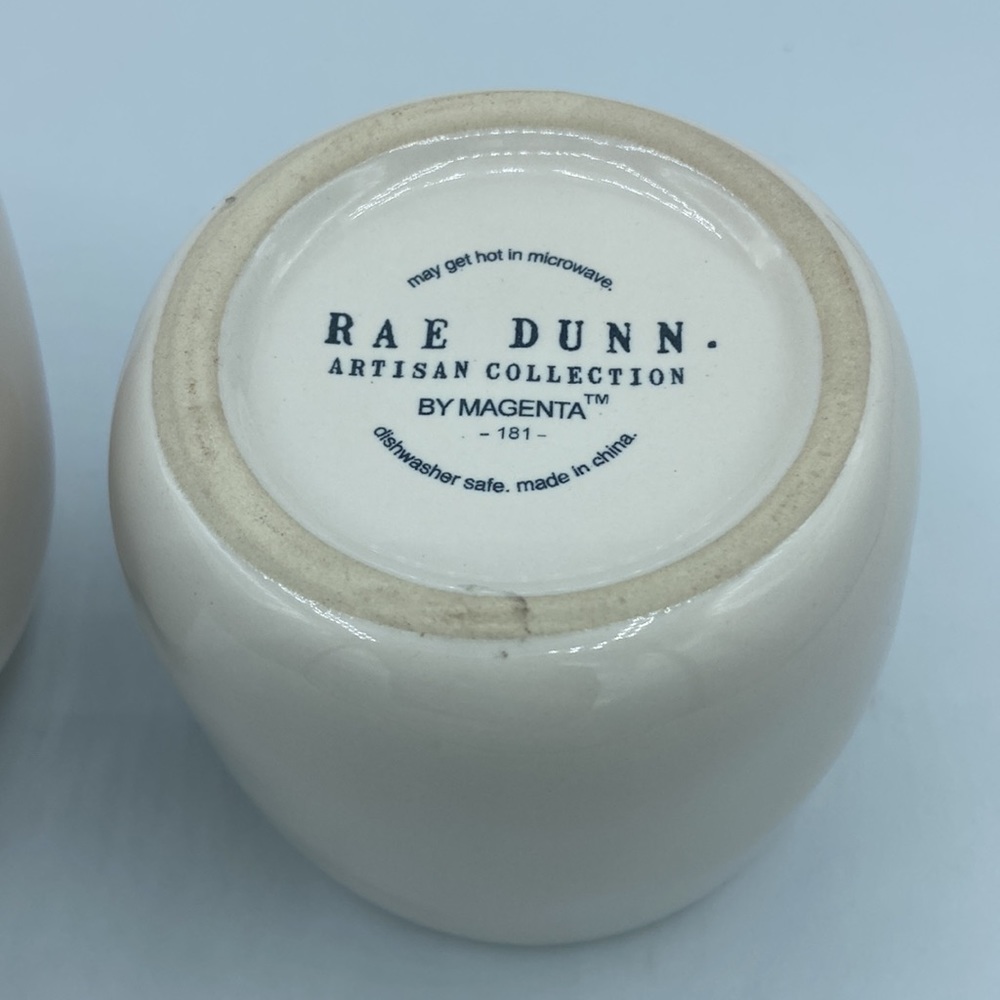 RAE DUNN Set 2 HONEY & JELLY Jars Vase Containers - Picture 7 of 11